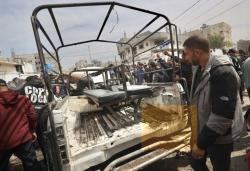 Brutal! Pasukan Israel Bom Mobil Polisi Gaza, 4 Orang Tewas termasuk Anak-Anak