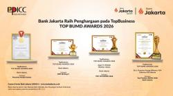 Konsisten Lanjutkan Transformasi, Bank Jakarta Raih TOP BUMD Awards 2026
