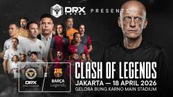 Del Piero hingga Ribery vs Legenda Barcelona Mentas di SUGBK dalam Clash of Legends 2026 Akhir Pekan Ini