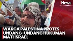 Warga Palestina Protes Undang-Undang Hukuman Mati Israel