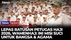 Ratusan Petugas Haji Indonesia Diberangkatkan Perdana ke Arab Saudi Hari Ini