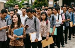 Persaingan Kerja Kian Sengit, Survei Ungkap 1 Lowongan Diperebutkan 12 Orang