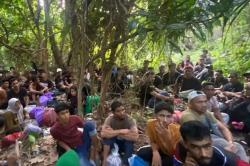 Digagalkan Polisi! 56 PMI Ilegal Nyaris Diselundupkan ke Malaysia via Dumai Riau<