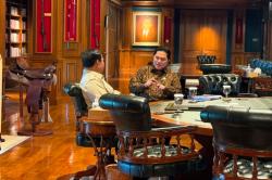 Erick Thohir Temui Prabowo, Bahas Mega Proyek Akademi Olahraga dan TC Timnas Indonesia