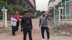 Bersepeda, Plt Wali Kota Madiun Tinjau Lokasi yang Akan Disulap Jadi Destinasi Wisata ‎<