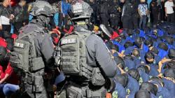 Pemindahan Ratusan Narapidana Risiko Tinggi dari Riau ke Nusakambangan Dikawal Ketat