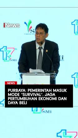 Purbaya: Pemerintah Masuk Mode Survival, Jaga Pertumbuhan Ekonomi dan Daya Beli