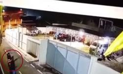 Viral Oknum Polisi Bawa Parang Datangi Rumah Wali Kota Palopo, Aksi Terekam CCTV<