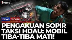 Ini Penjelasan Sopir Taksi Hijau usai Diduga Jadi Penyebab Kecelakaan Kereta di Bekasi Timur