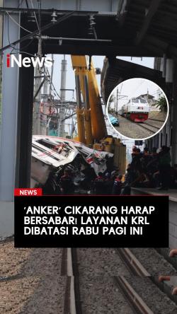 Anker Cikarang Harap Bersabar! Layanan KRL Dibatasi 