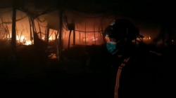 Kebakaran Hebat Pasar Kanjengan Semarang, Lebih dari 200 Kios Ludes Dilalap Api<