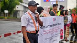 Truk Ringsek Ditabrak KA Doho, KAI Daop 7 Madiun Ingatkan Disiplin di Pelintasan Kereta<