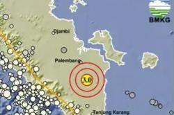 Gempa Hari Ini Guncang OKU Timur Sumsel, Cek Kekuatan Magnitudonya!<