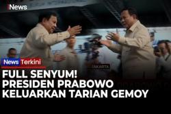 Pecah! Momen Prabowo Joget Gemoy di May Day, Ribuan Buruh Bersorak Meriah