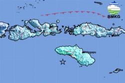 Gempa Besar Magnitudo 6,0 Guncang Wanokaka Sumba Barat NTT<