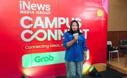Booth iReporter Hari Kedua ICC Unsoed Makin Ramai, Mahasiswa Antusias Coba Jadi Reporter