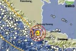 Gempa Hari Ini Magnitudo 4,3 Guncang Labuan Pandeglang Banten