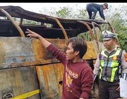 Kernet Bus ALS Ungkap Penyebab Kecelakaan dengan Truk Tangki Tewaskan 16 Orang di Sumsel