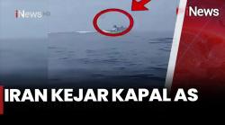 Masuki Teluk Persia, Iran Kejar Kapal Perang AS di Selat Hormuz
