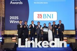 BNI Sukses Raih Penghargaan Pelopor Talent Insights LinkedIn Talent Awards 2025