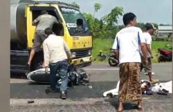 Kecelakaan di Jombang, 2 Pemotor Emak-Emak Tertabrak Truk Tangki usai Pulang Ngaji<