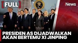 Donald Trump Tiba di China Jelang Pertemuan dengan Xi Jinping