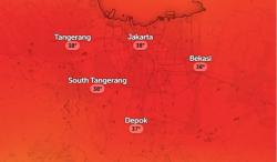 Panas Pol! Suhu Jabodetabek Capai 38 Derajat Celsius Siang Ini