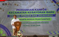 Pramono Resmikan 2 Embung di Jagakarsa Jaksel, Klaim Kurangi Banjir hingga 20 Persen