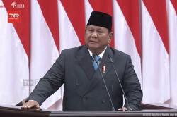 Prabowo Pidato di DPR: Bangsa Indonesia Pernah Ditempatkan di Bawah Anjing oleh Penjajah