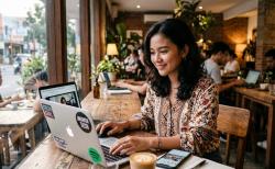Pengguna Internet Perempuan di Indonesia Hampir Menyamai Laki-Laki 49,97 Persen