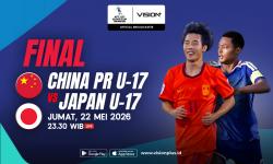 Jadwal dan Link Live Streaming China vs Jepang di Final Piala Asia U-17 2026, Duel Panas Perebutan Gelar!