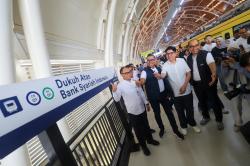 Peresmian Nama Stasiun LRT Dukuh Atas-Bank Syariah Indonesia