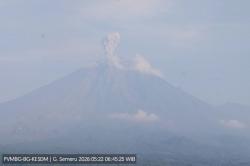 Gunung Semeru Meletus Hari Ini, Muntahkan Abu Vulkanis Setinggi 1.000 Meter