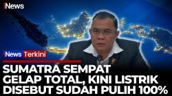 Bareskrim Ungkap Penyebab Blackout Sumatra, Listrik Kini Pulih 100 Persen