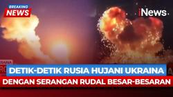 Detik-Detik Ibu Kota Kyiv Diguncang Serangan Rusia, 600 Drone dan 90 Rudal Hantam Ukraina