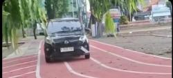 Viral Jogging Track di Alun-Alun Bekasi Dijadikan Tempat Belajar Nyetir