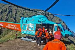 Kondisi Pendaki asal Malaysia Jatuh di Gunung Rinjani, Cedera Parah Tulang Belakang