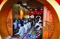 Salat Iduladha di Masjid Bergaya Tionghoa Jadi Simbol Toleransi