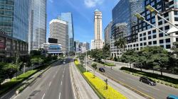 Suasana Jalan Protokol Jakarta Sepi saat Libur Iduladha 1447 H