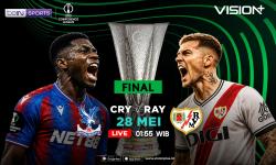 Link Live Streaming Final UEFA Conference League 2025/26: Crystal Palace vs Rayo Vallecano