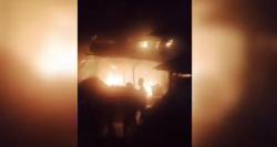 Kebakaran Hebat di Asahan, Rumah Produksi Tahu Goreng Ludes Dilalap Api