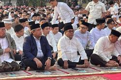 Suasana Khidmat Salat Iduladha di Balai Kota Jakarta, Dihadiri Wagub Rano Karno
