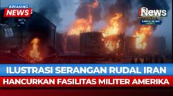 Iran Rilis Video AI Serangan Rudal ke Pangkalan AS, 228 Aset Militer Disebut Rusak