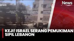 Keji! Israel Hujani 47 Permukiman Sipil Lebanon dengan Serangan Udara