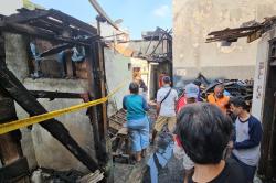 Penampakan Rumah Warga Hangus usai Kebakaran di Tambora Jakbar, Dipasangi Garis Polisi