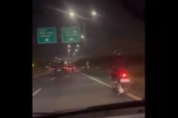 Viral Pemotor Masuk Tol Pasir Koja Bandung, Melaju di Jalur Kanan hingga Menyalip
