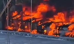 20 Mobil Listrik Geely Ludes Terbakar di Tempat Parkir akibat Serbuk Kayu