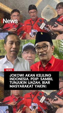 Jokowi Akan Keliling Indonesia, PDIP: Sambil Tunjukin Ijazah, biar Masyarakat Yakin!