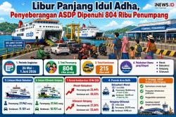 ASDP Layani 804 Ribu Penumpang Selama Libur Idul Adha 2026, Teramai di Mana?