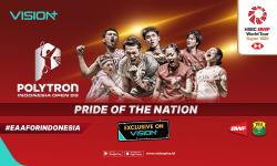 Jadwal Lengkap dan Link Live Streaming Indonesia Open 2026, Saksikan Perjuangan Wakil Merah Putih di VISION+